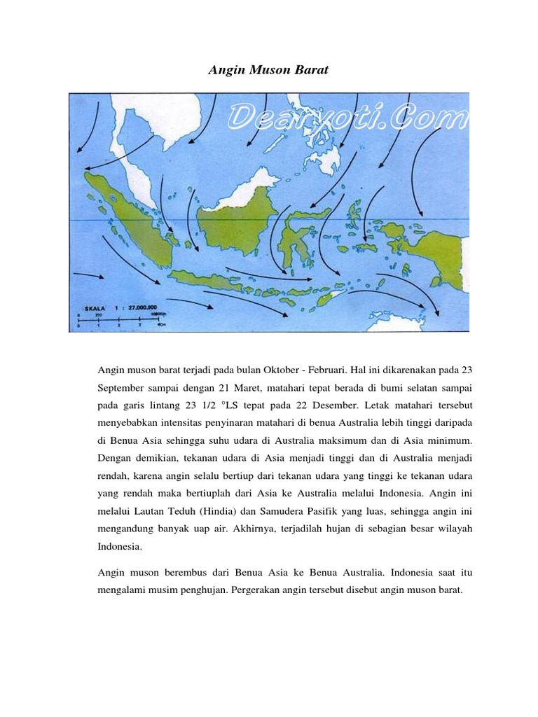 Detail Gambar Pergerakan Angin Muson Nomer 30