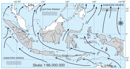 Detail Gambar Pergerakan Angin Muson Nomer 41