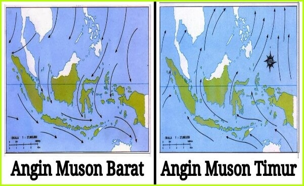Detail Gambar Pergerakan Angin Muson Nomer 8
