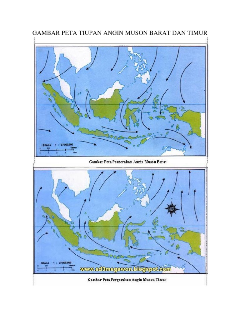 Detail Gambar Pergerakan Angin Muson Nomer 9
