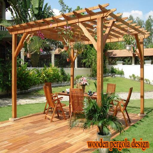 Detail Gambar Pergola Kayu Nomer 18