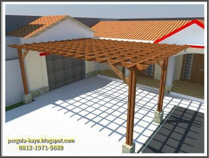 Detail Gambar Pergola Kayu Nomer 38