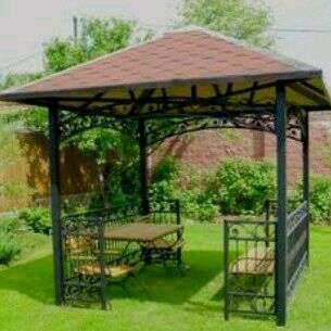 Detail Gambar Pergola Taman Besi Nomer 5