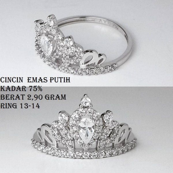 Detail Gambar Perhiasan Emas Putih Nomer 28