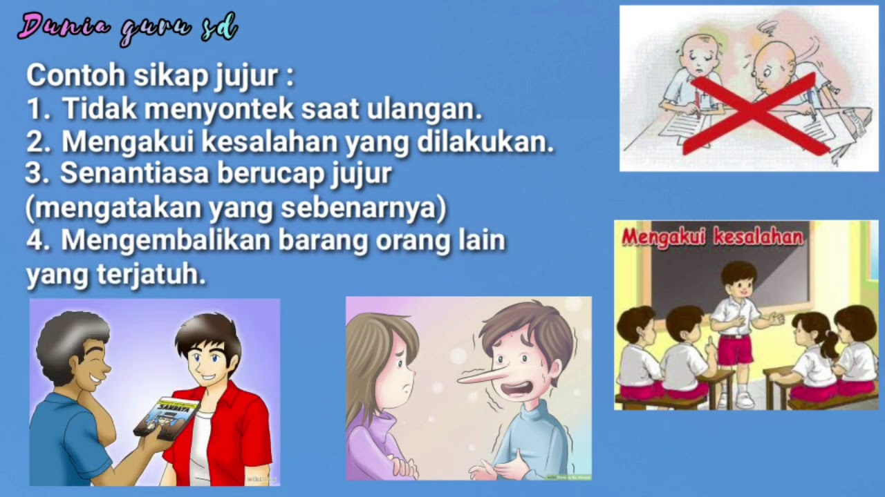 Detail Gambar Perilaku Jujur Nomer 22