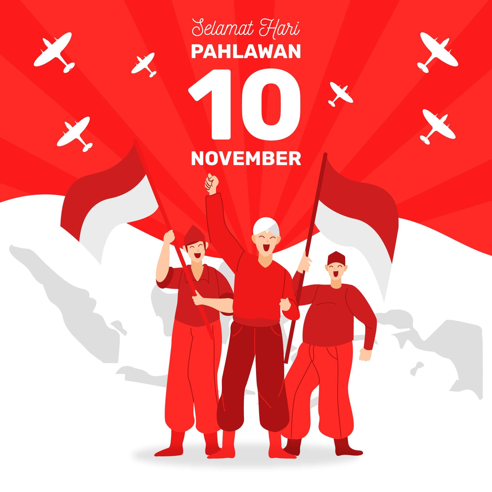 Detail Gambar Peringatan Hari Pahlawan 10 November Nomer 27