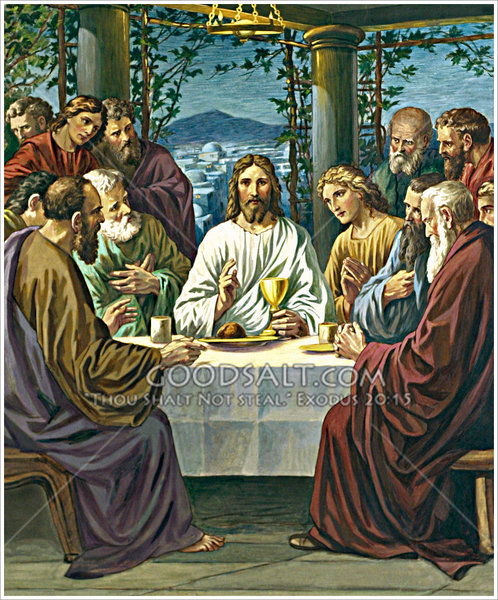 Detail Gambar Perjamuan Terakhir Yesus Nomer 19