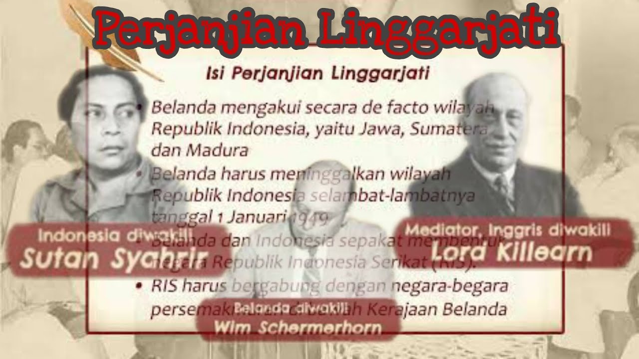 Detail Gambar Perjanjian Linggarjati Nomer 38