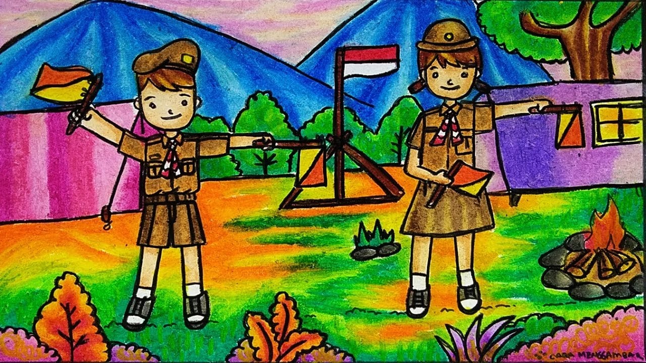 Detail Gambar Perkemahan Pramuka Nomer 3
