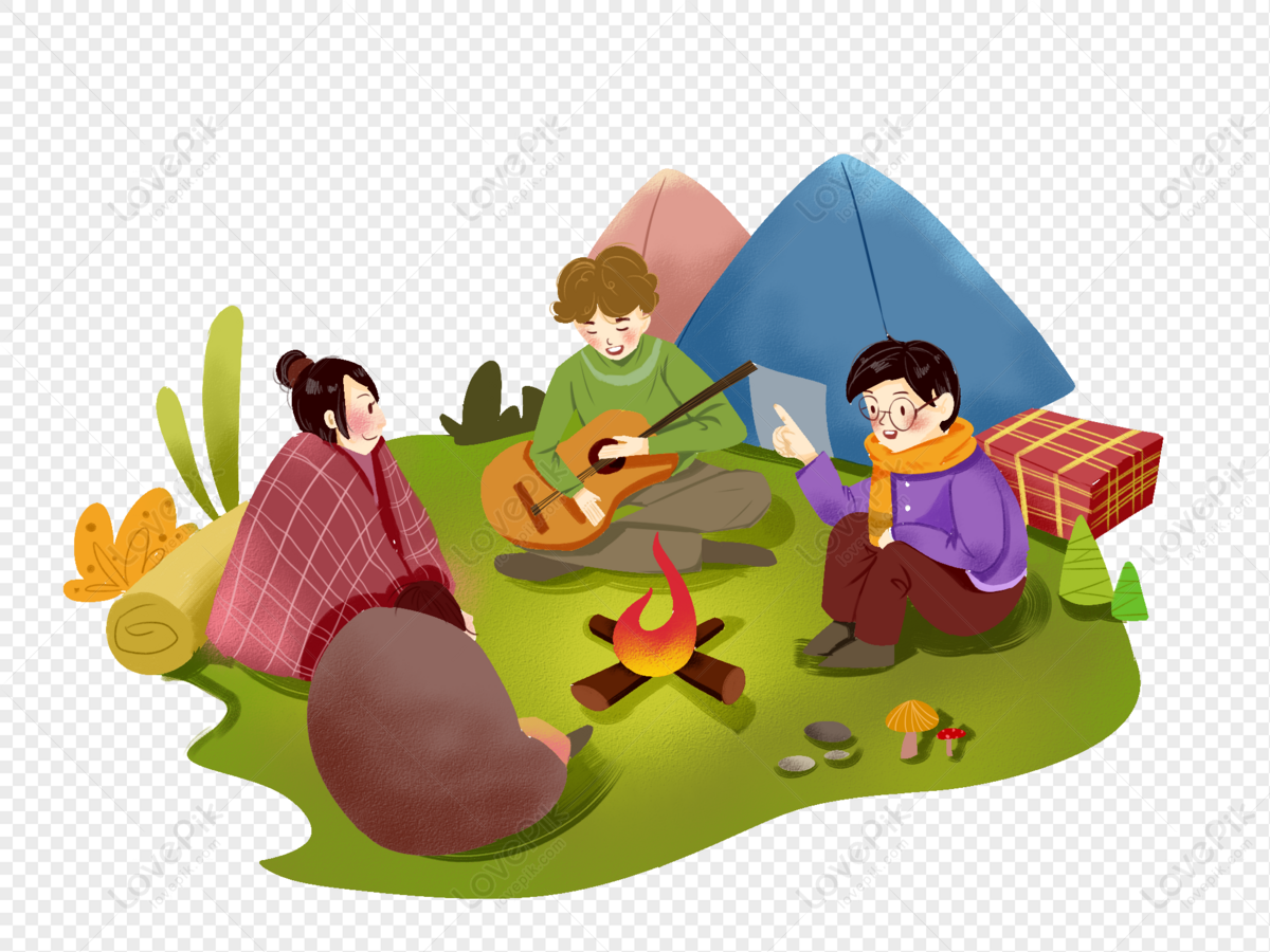 Detail Gambar Perkhemahan Kartun Camp Clipart Nomer 16