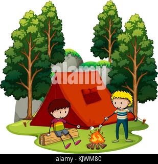 Detail Gambar Perkhemahan Kartun Camp Clipart Nomer 23