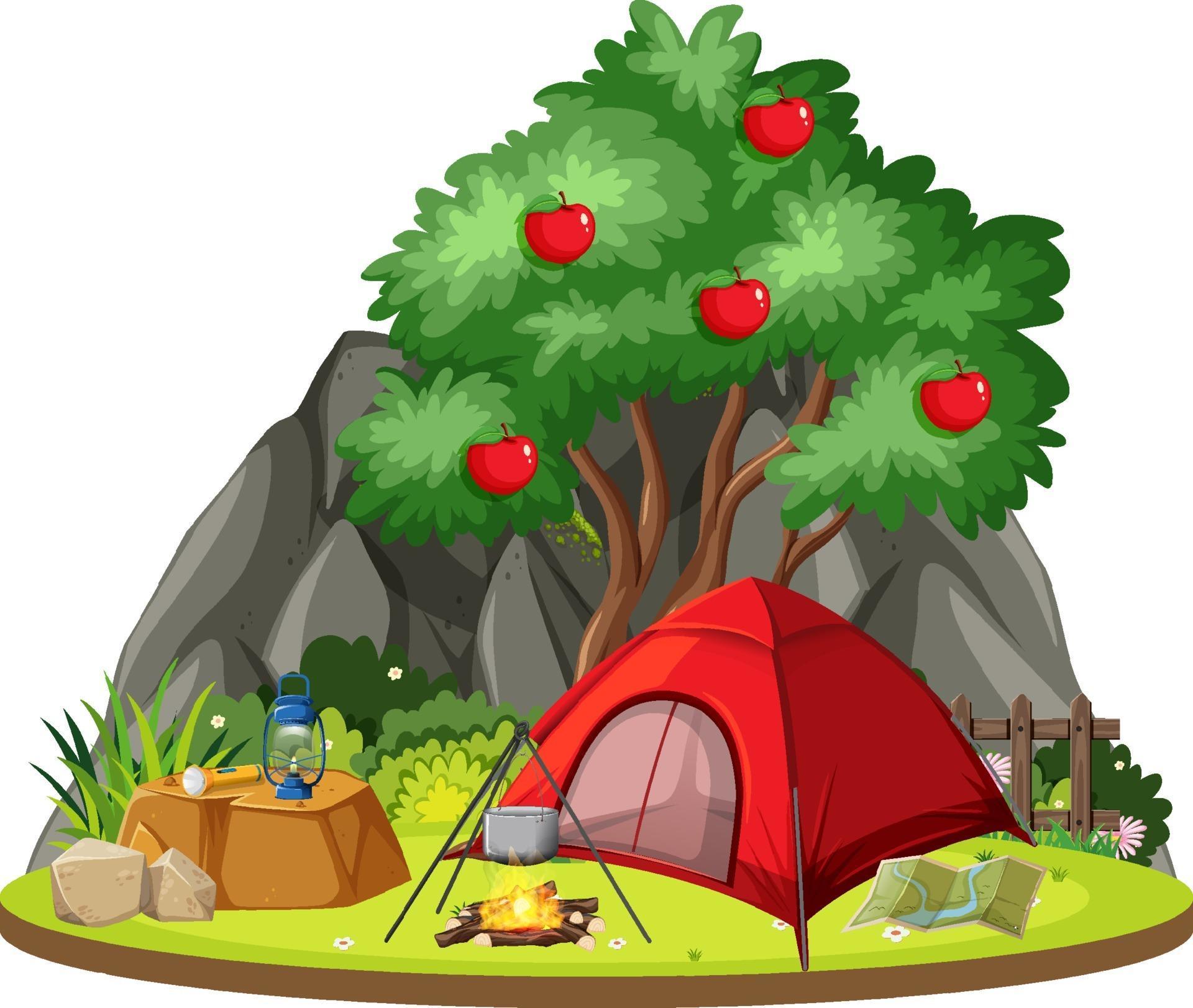 Detail Gambar Perkhemahan Kartun Camp Clipart Nomer 25