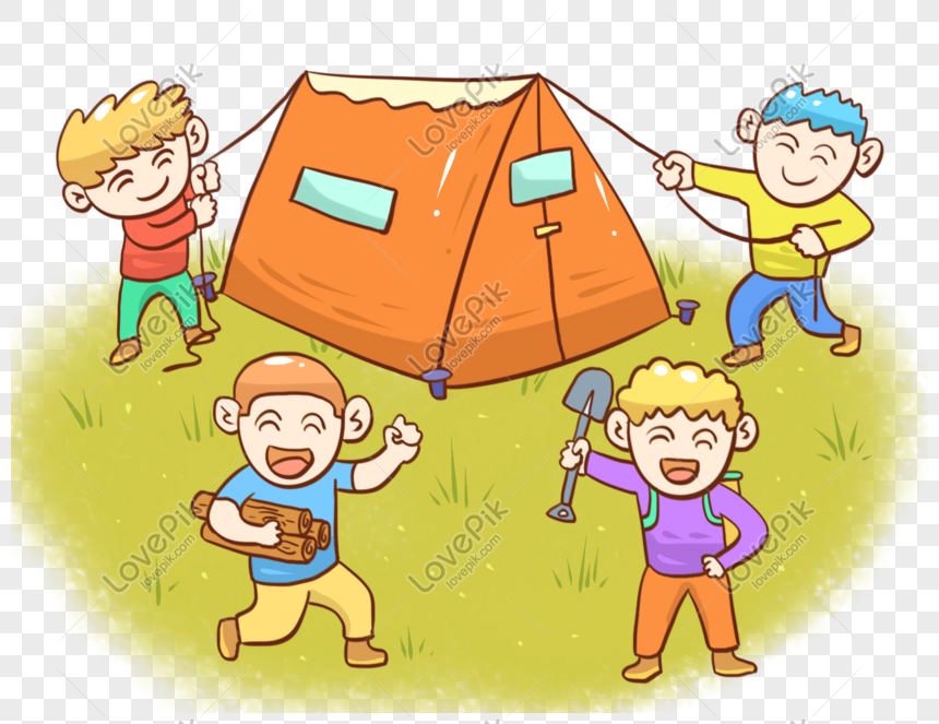 Detail Gambar Perkhemahan Kartun Camp Clipart Nomer 7