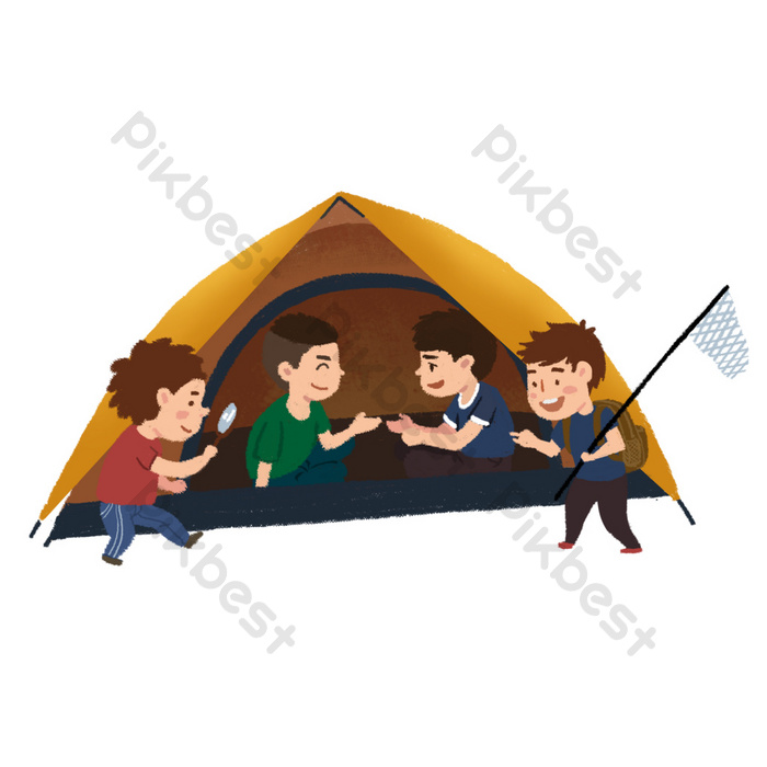 Detail Gambar Perkhemahan Kartun Camp Clipart Nomer 8