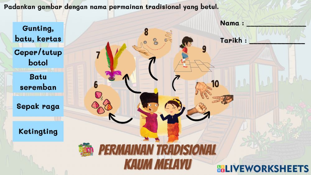 Detail Gambar Permainan Tradisional Melayu Nomer 10