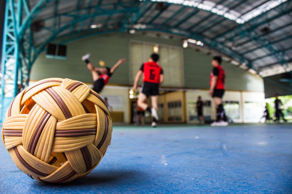 Detail Gambar Permainan Tradisional Sepak Takraw Nomer 9