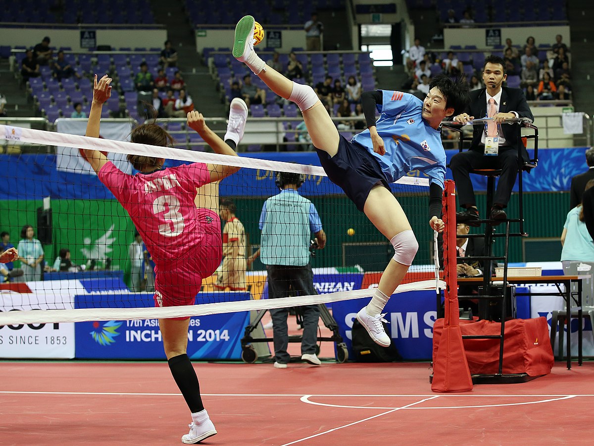 Detail Gambar Permainan Tradisional Sepak Takraw Nomer 12