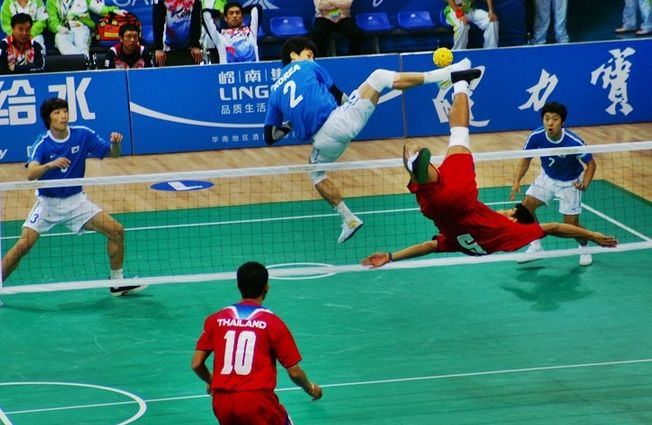 Detail Gambar Permainan Tradisional Sepak Takraw Nomer 26