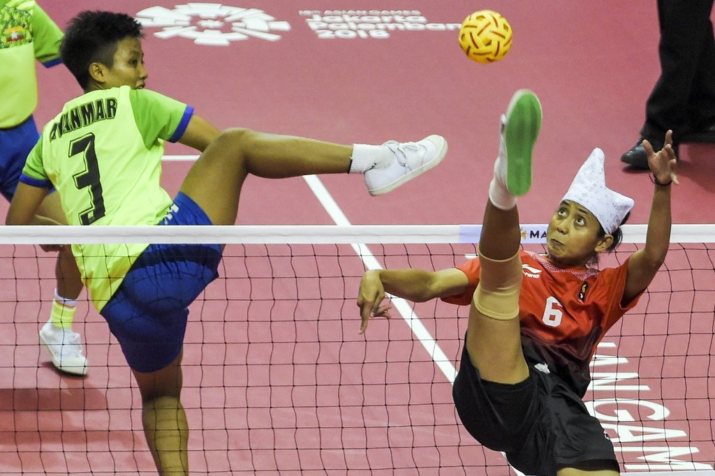 Detail Gambar Permainan Tradisional Sepak Takraw Nomer 28