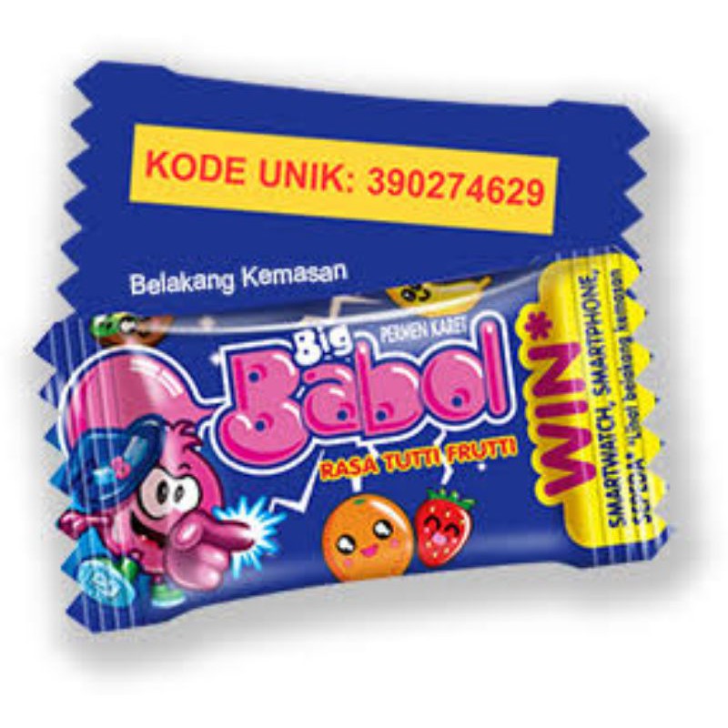 Detail Gambar Permen Karet Big Babol Nomer 4