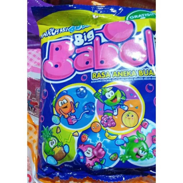 Detail Gambar Permen Karet Big Babol Nomer 34