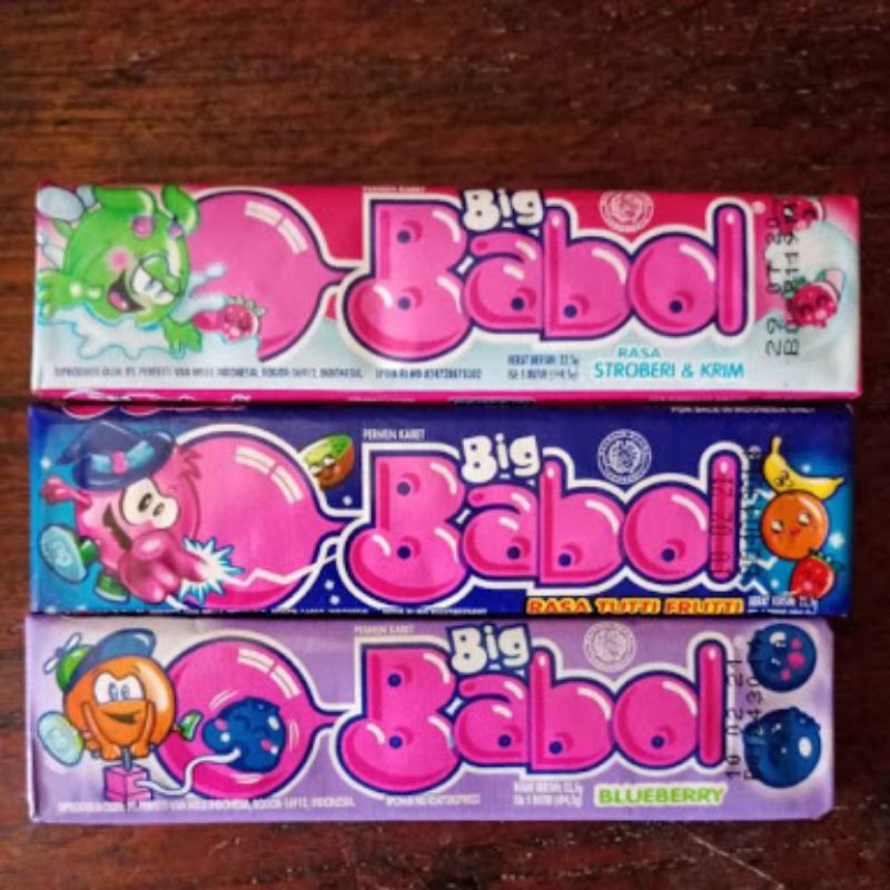 Detail Gambar Permen Karet Big Babol Nomer 9