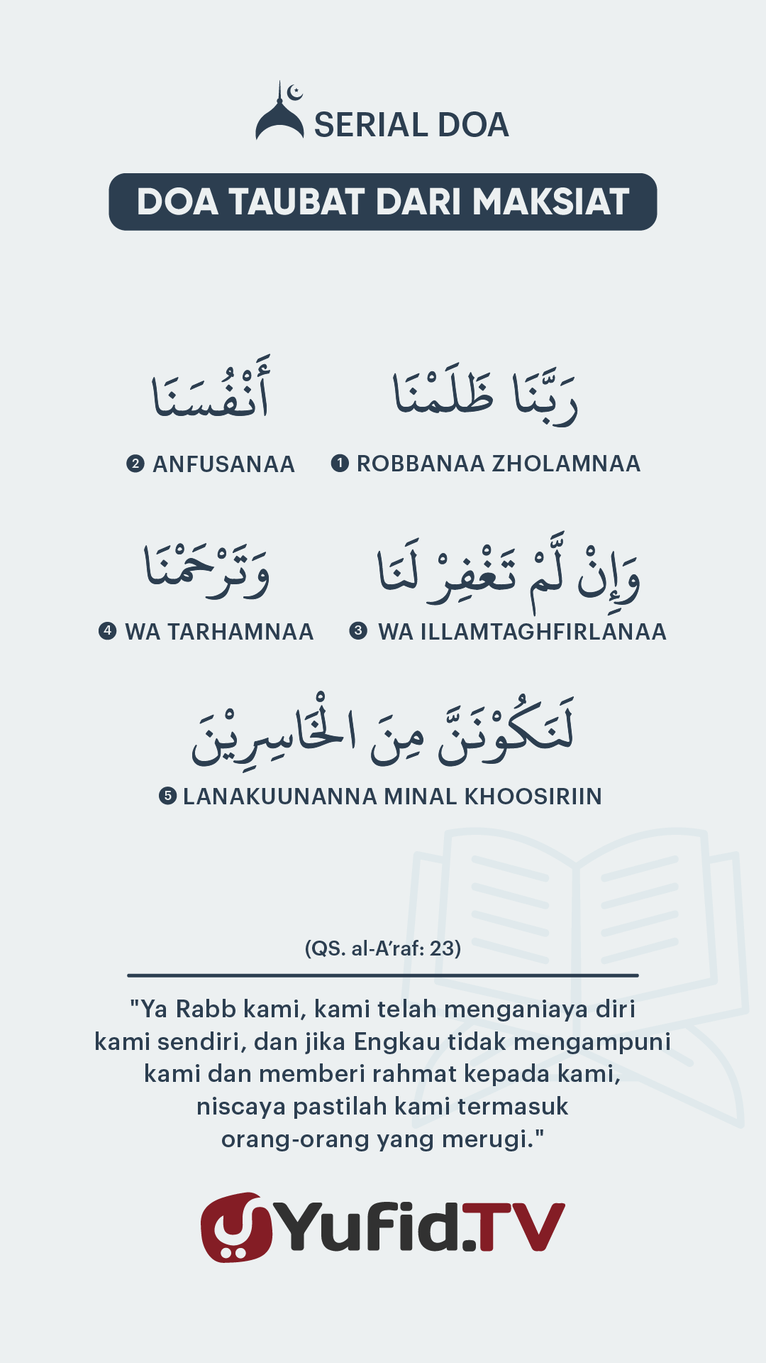 Detail Gambar Permhonan Taubat Nomer 4