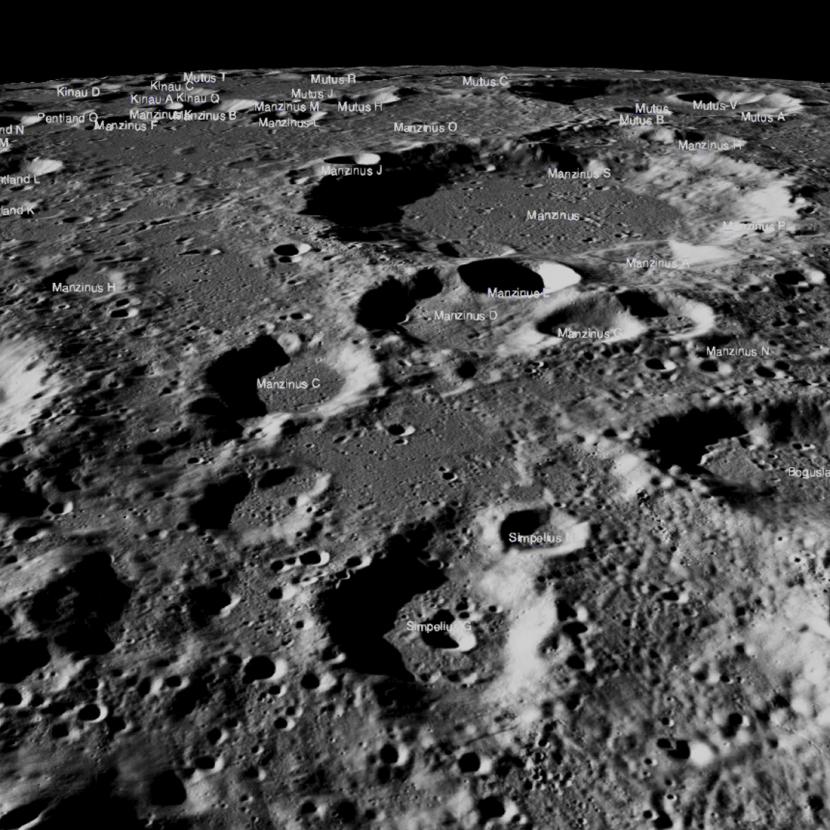 Detail Gambar Permukaan Bulan Nomer 23