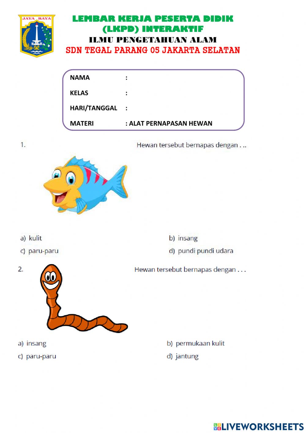 Detail Gambar Pernapasan Hewan Nomer 55