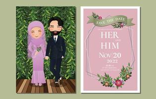 Detail Gambar Pernikahan Islami Kartun Nomer 43