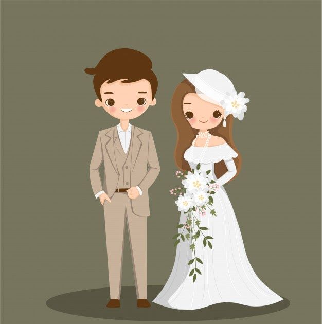 Detail Gambar Pernikahan Karikatur Nomer 44