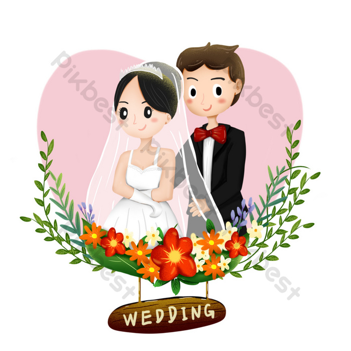 Detail Gambar Pernikahan Kartun Lucu Nomer 24