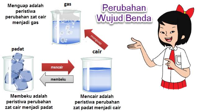 Detail Gambarkan Bagan Perubahan Wujud Benda Nomer 45