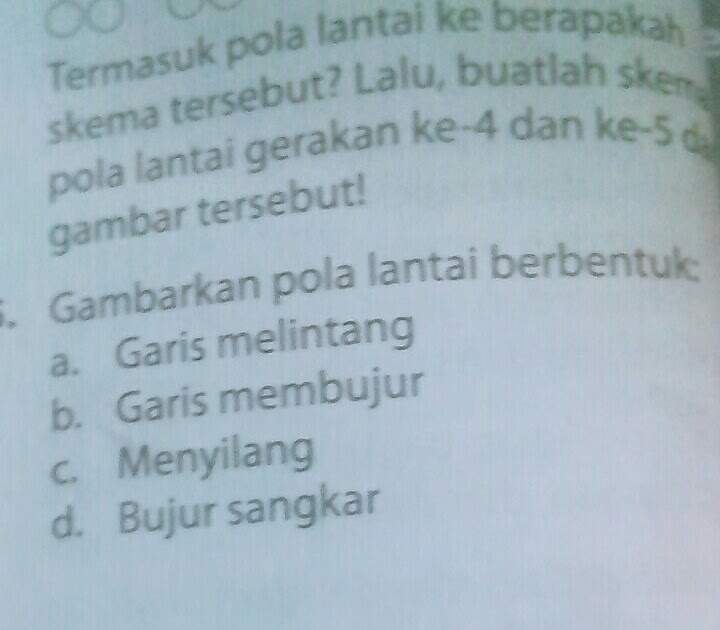 Detail Gambarkan Pola Lantai Berbentuk Garis Melintang Nomer 16