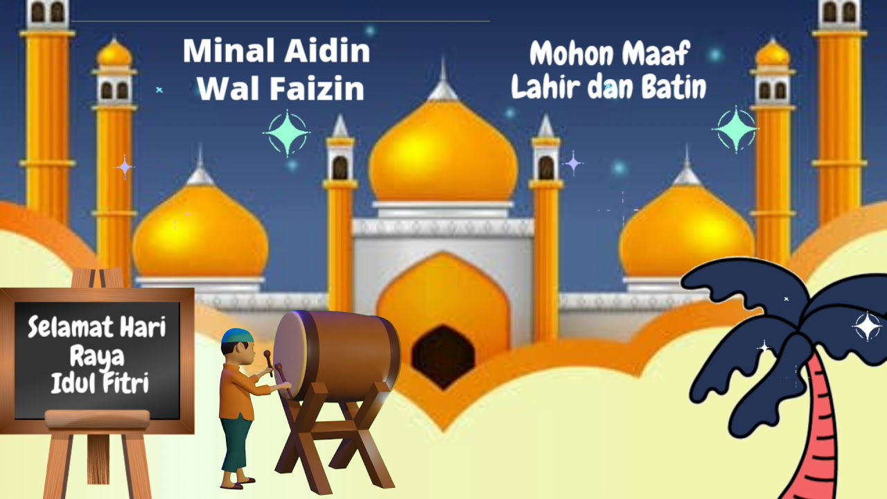 Detail Animasi Bergerak Lebaran Nomer 47