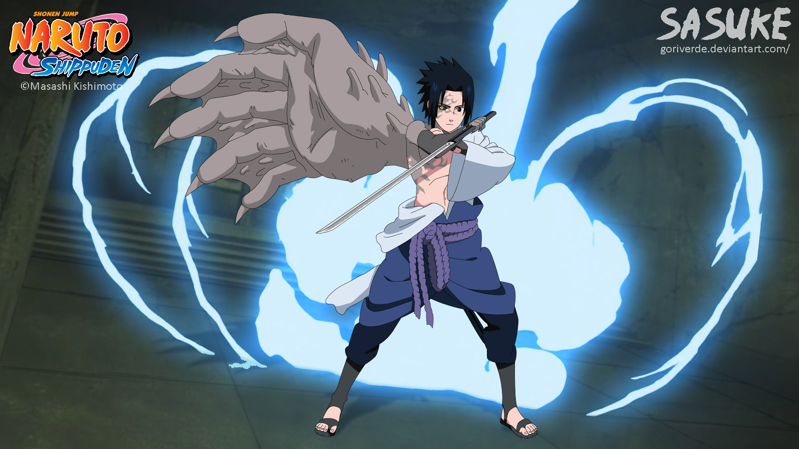 Detail Animasi Bergerak Sasuke Chidori Nomer 29