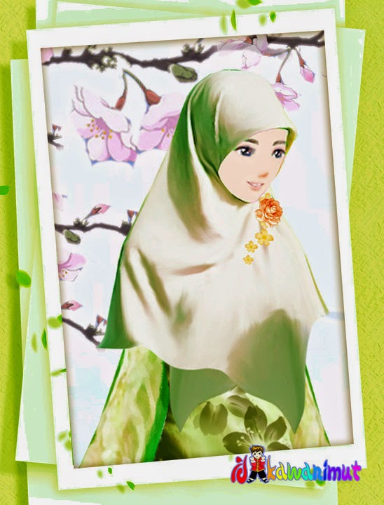 Detail Animasi Bergerak Wanita Muslimah Nomer 49