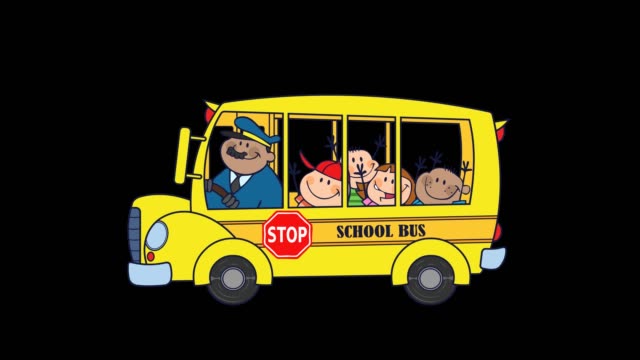 Detail Animasi Bus Sekolah Nomer 26