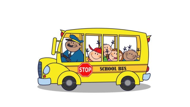 Detail Animasi Bus Sekolah Nomer 28