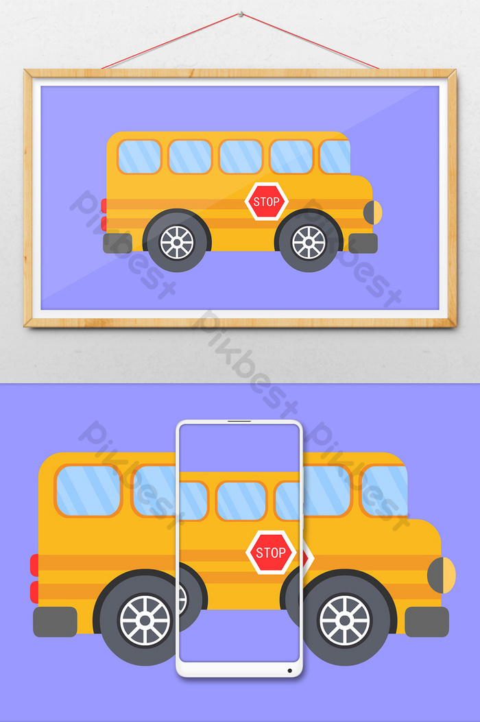 Detail Animasi Bus Sekolah Nomer 44