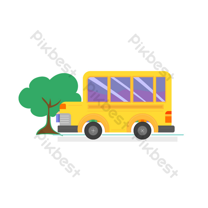Detail Animasi Bus Sekolah Nomer 45