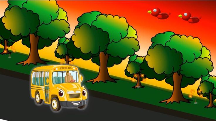 Detail Animasi Bus Sekolah Nomer 47