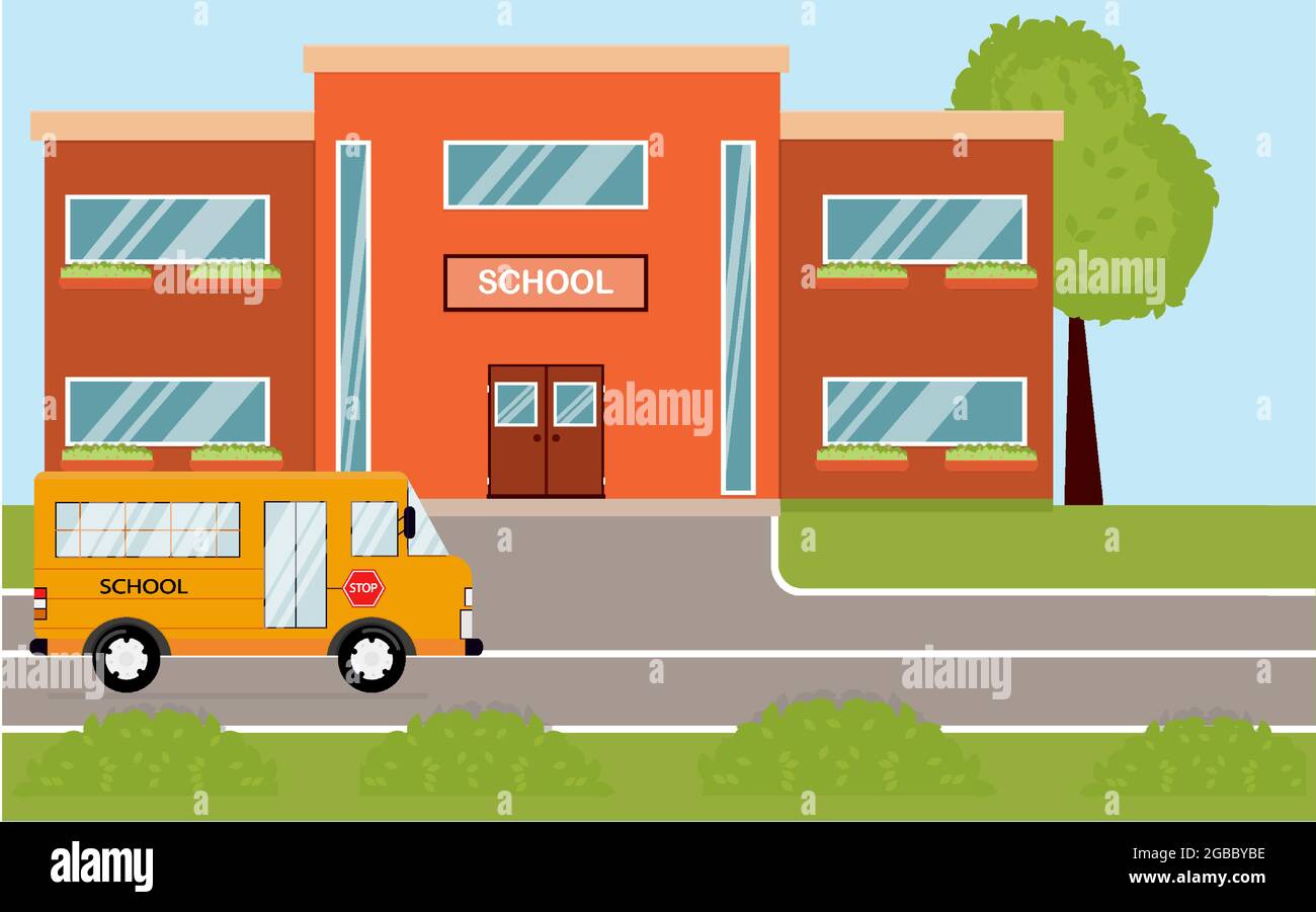 Detail Animasi Bus Sekolah Nomer 49