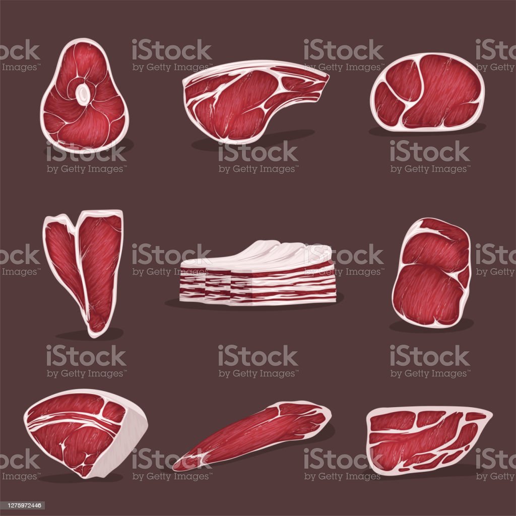 Detail Animasi Daging Sapi Nomer 17