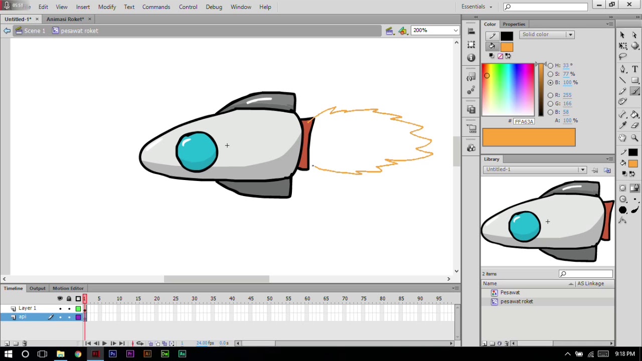 Detail Animasi Flash Nomer 3