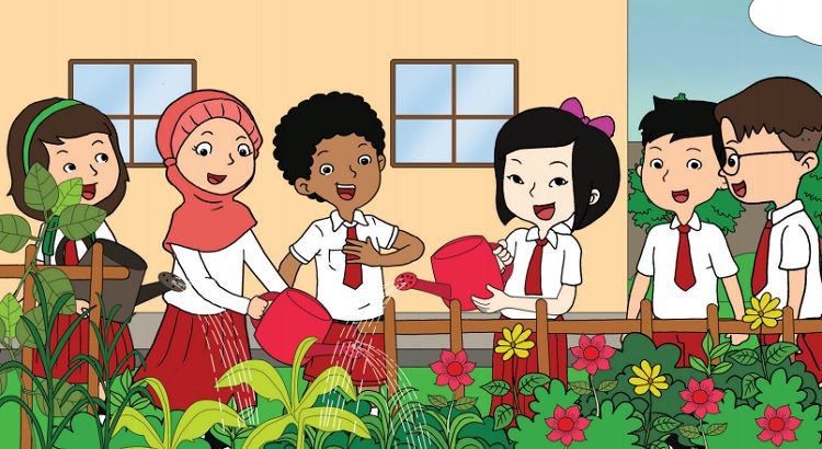 Detail Animasi Gambar Orang Tanam Bunga Nomer 27