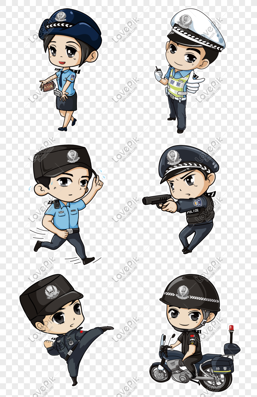 Detail Animasi Gambar Polisi Nomer 23