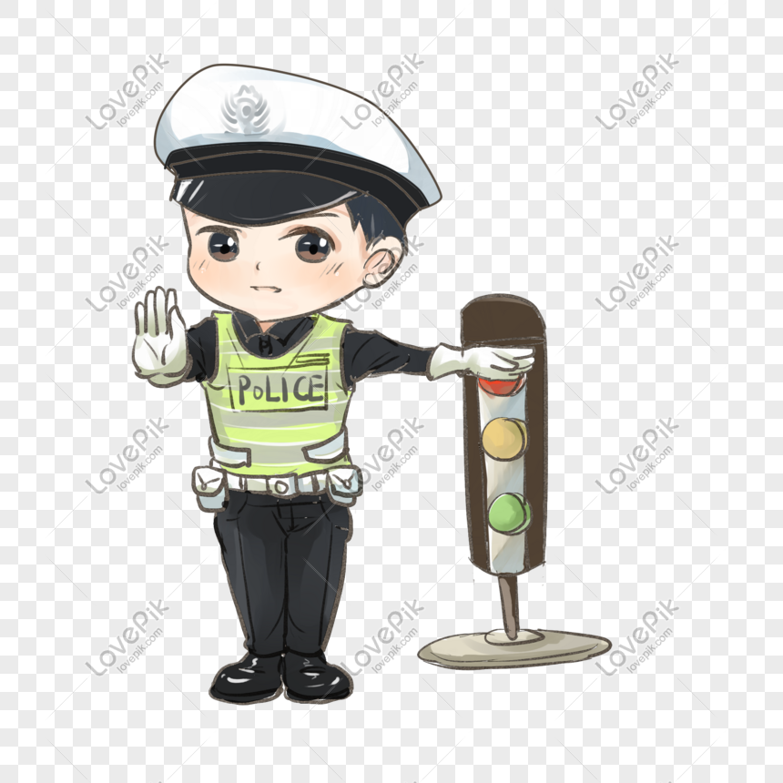 Detail Animasi Gambar Polisi Nomer 31