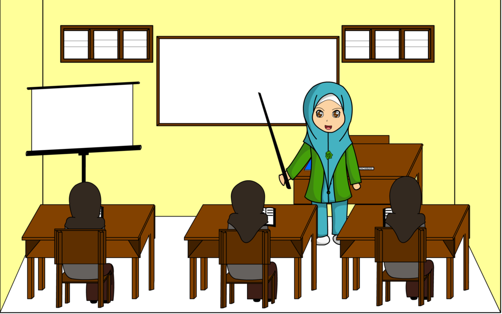 Detail Animasi Guru Mengajar Nomer 37