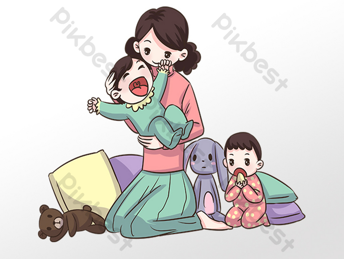 Detail Animasi Ibu Dan Bayi Nomer 28